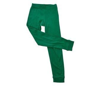 Primary Vibrant Green Kids Organic Cotton PJ Bottoms